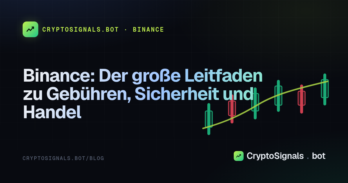 Binance: Der große Leitfaden zu Gebühren, Sicherheit und Handel