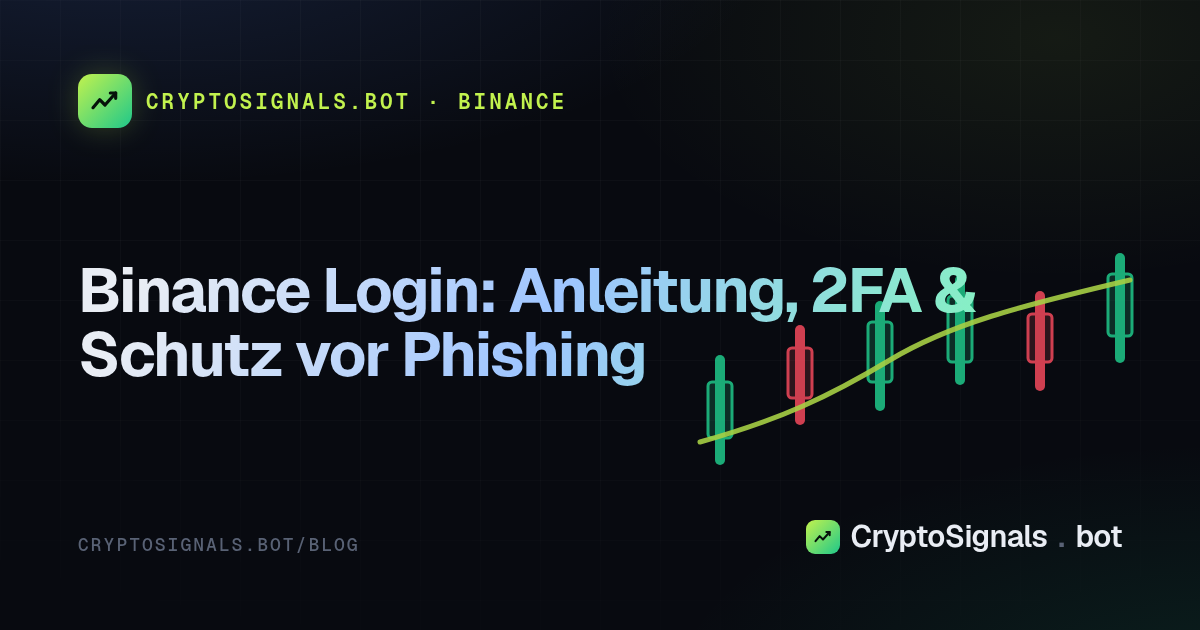 Binance Login: Anleitung, 2FA & Schutz vor Phishing
