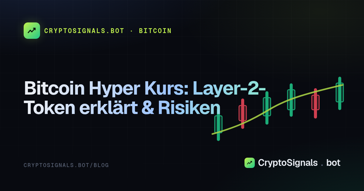 Bitcoin Hyper Kurs: Layer-2-Token erklärt & Risiken