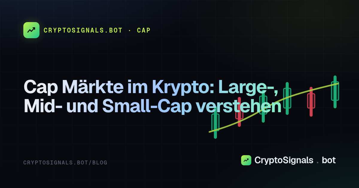 Cap Märkte im Krypto: Large-, Mid- und Small-Cap verstehen