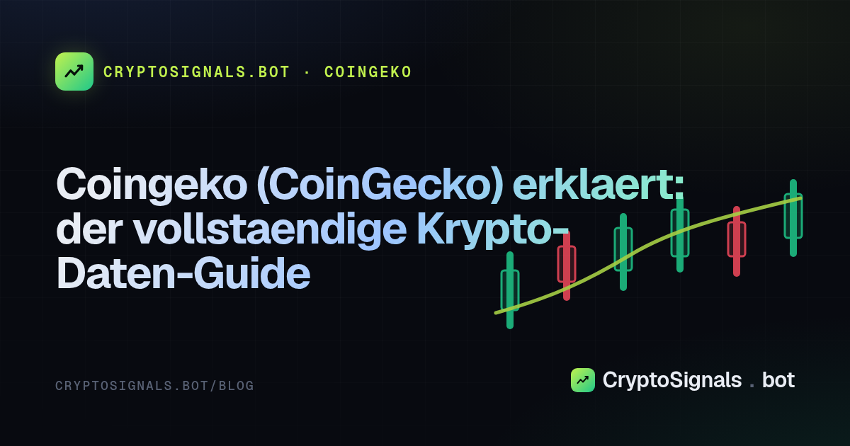 Coingeko (CoinGecko) erklaert: der vollstaendige Krypto-Daten-Guide