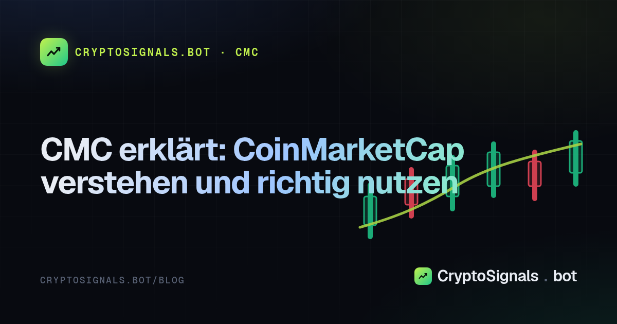 CMC erklärt: CoinMarketCap verstehen und richtig nutzen