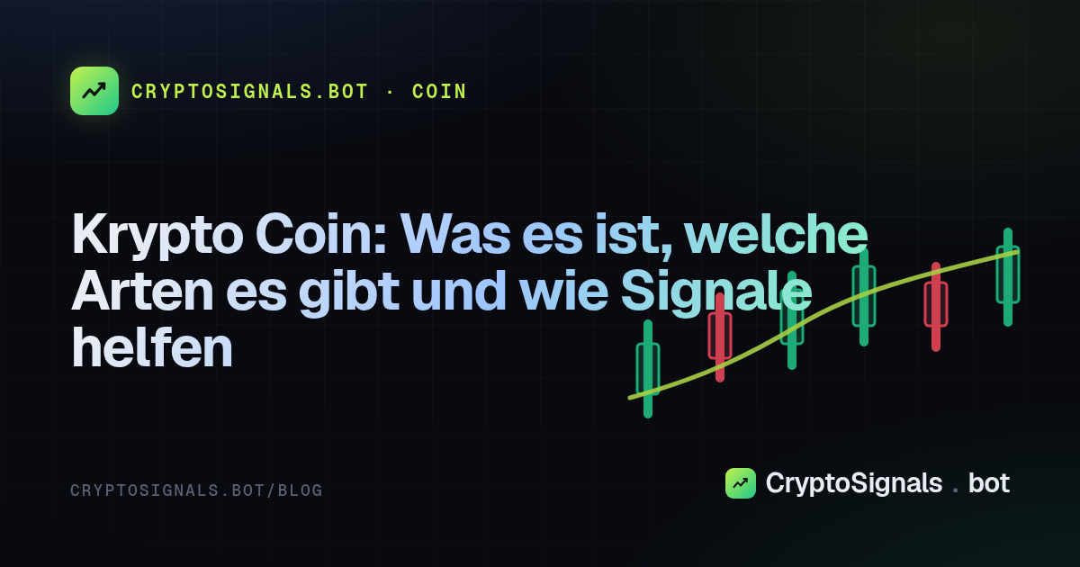 Krypto Coin: Was es ist, welche Arten es gibt und wie Signale helfen