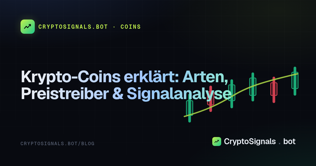 Krypto-Coins erklärt: Arten, Preistreiber & Signalanalyse