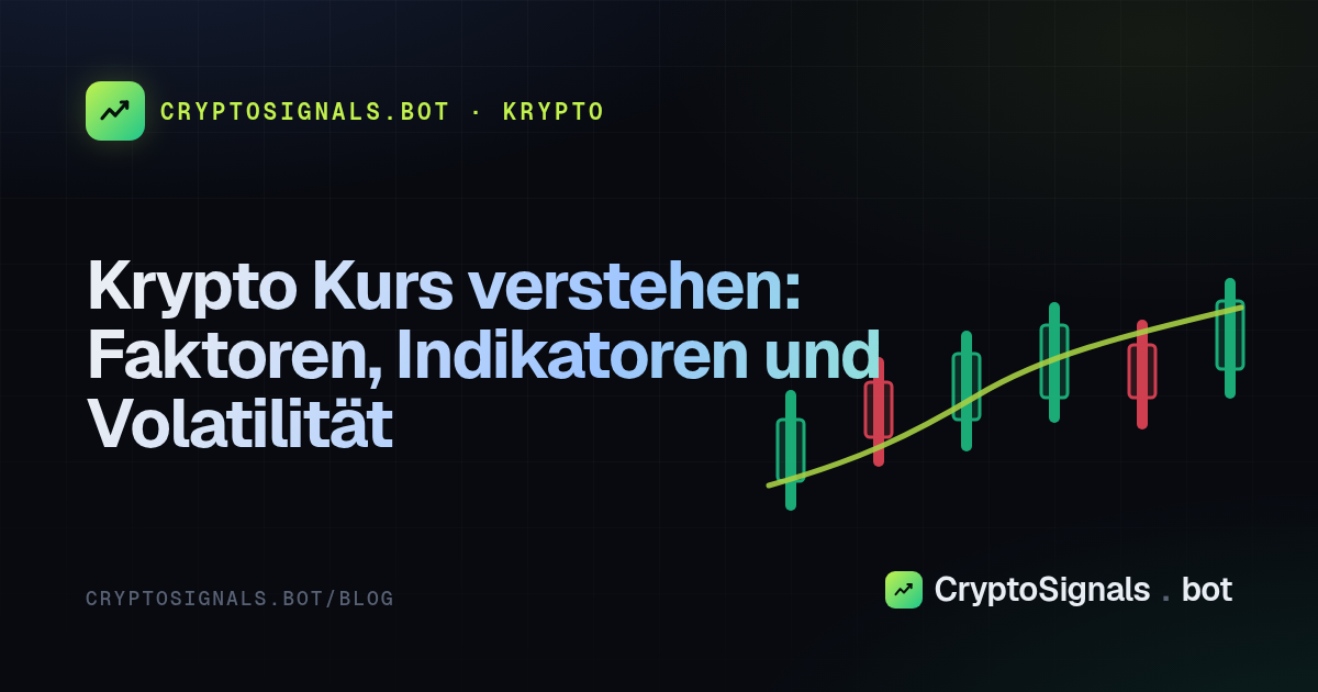 Krypto Kurs verstehen: Faktoren, Indikatoren und Volatilität