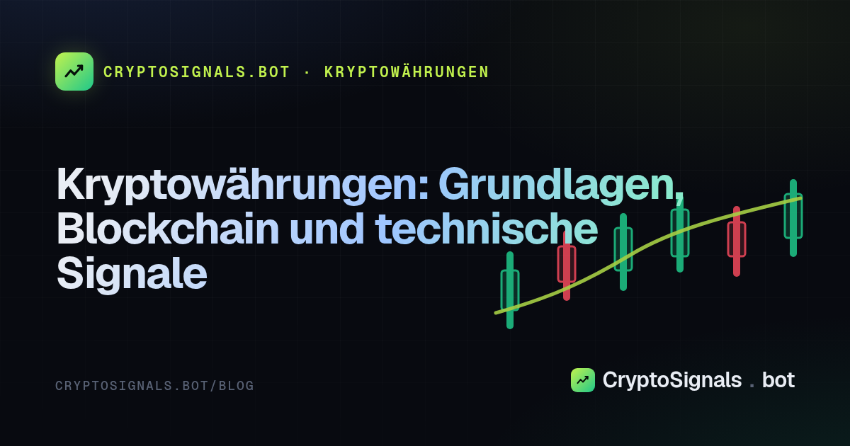 Kryptowährungen: Grundlagen, Blockchain und technische Signale