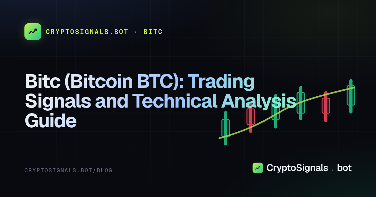 Bitc (Bitcoin BTC): Trading Signals and Technical Analysis Guide