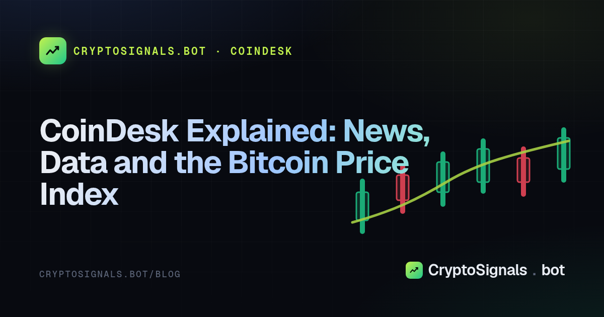 CoinDesk Explained: News, Data and the Bitcoin Price Index