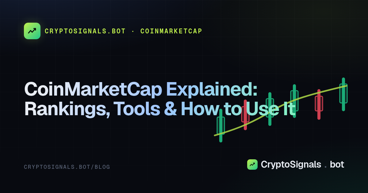 CoinMarketCap Explained: Rankings, Tools & How to Use It