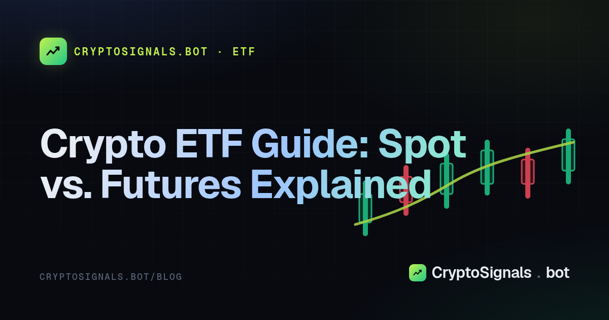 Crypto ETF Guide: Spot vs. Futures Explained