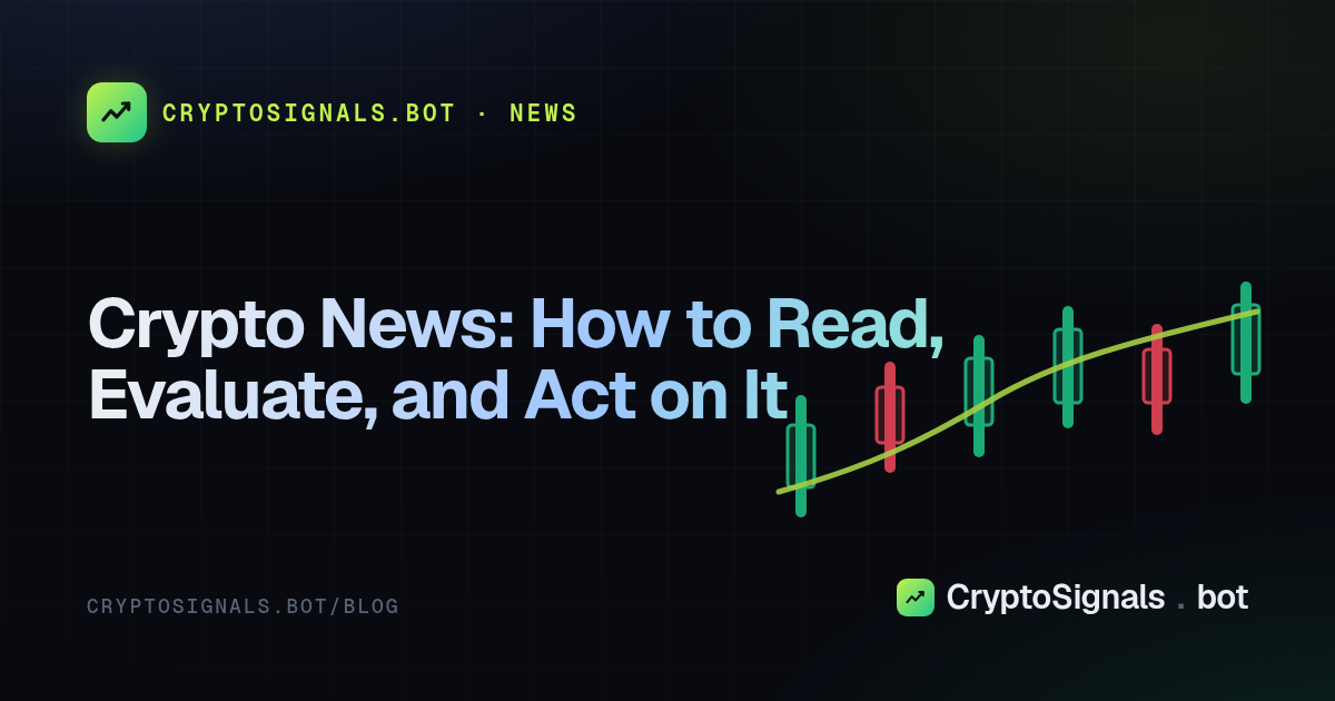 Crypto News: How to Read, Evaluate, and Act on It