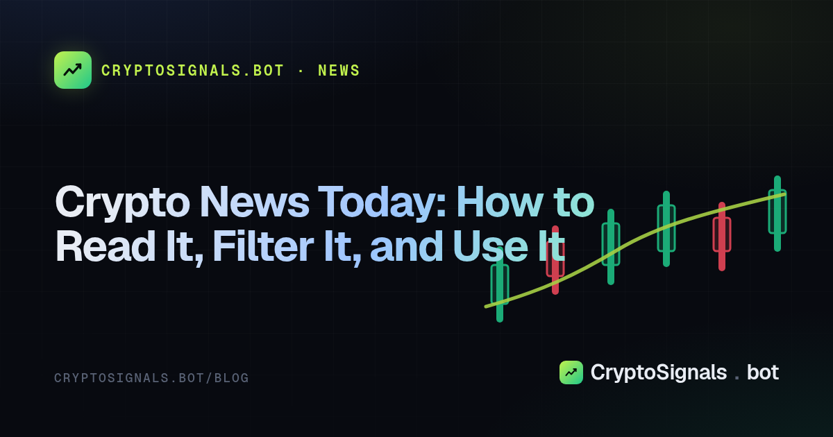 Crypto News Today: How to Read It, Filter It, and Use It