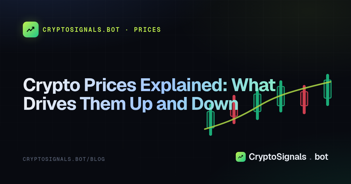 Crypto Prices Explained: What Drives Them Up and Down