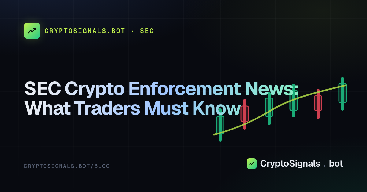 SEC Crypto Enforcement News: What Traders Must Know
