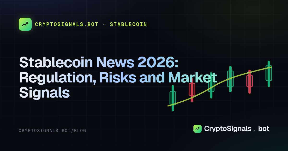 Stablecoin News 2026: Regulation, Risks and Market Signals