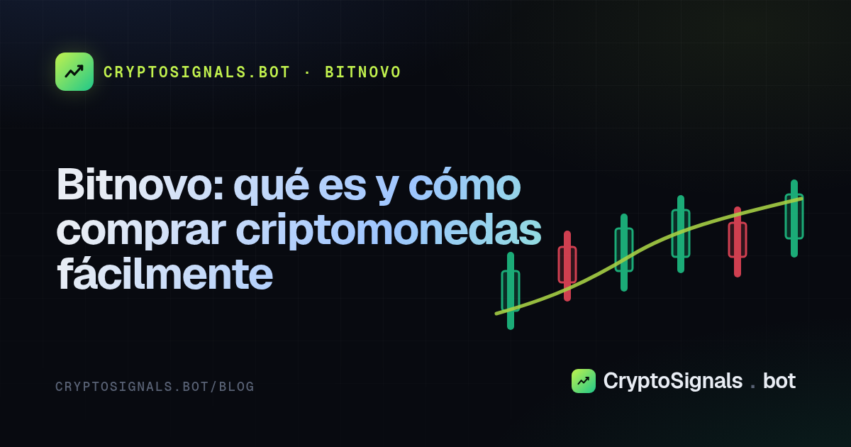 Bitnovo: qué es y cómo comprar criptomonedas fácilmente