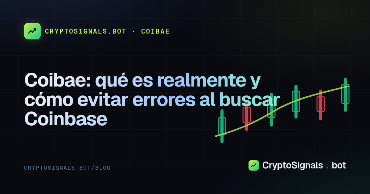 Coibae: qué es realmente y cómo evitar errores al buscar Coinbase