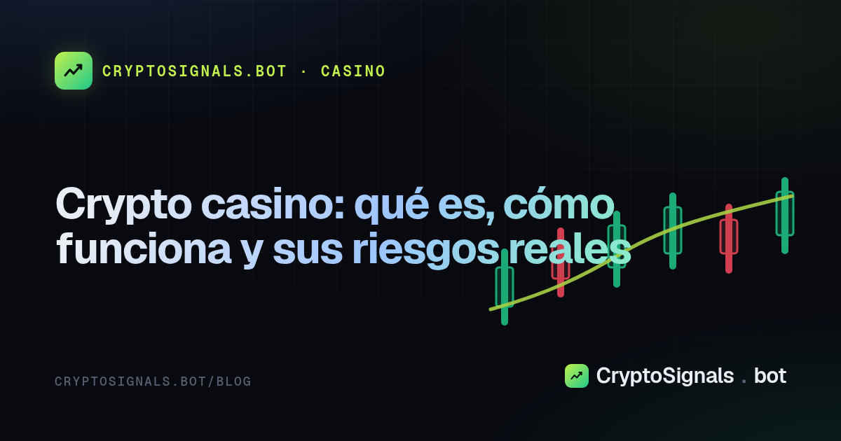 Crypto casino: qué es, cómo funciona y sus riesgos reales