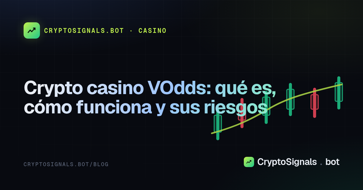 Crypto casino VOdds: qué es, cómo funciona y sus riesgos