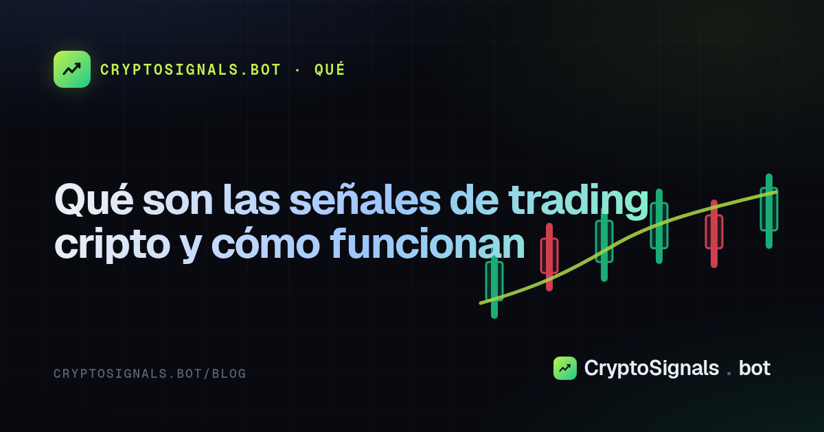 Qué son las señales de trading cripto y cómo funcionan