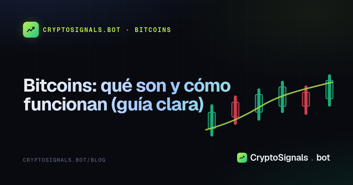 Bitcoins: qué son y cómo funcionan (guía clara)