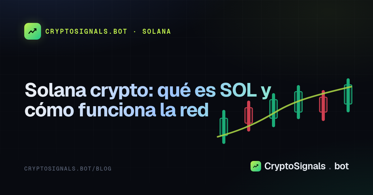 Solana crypto: qué es SOL y cómo funciona la red