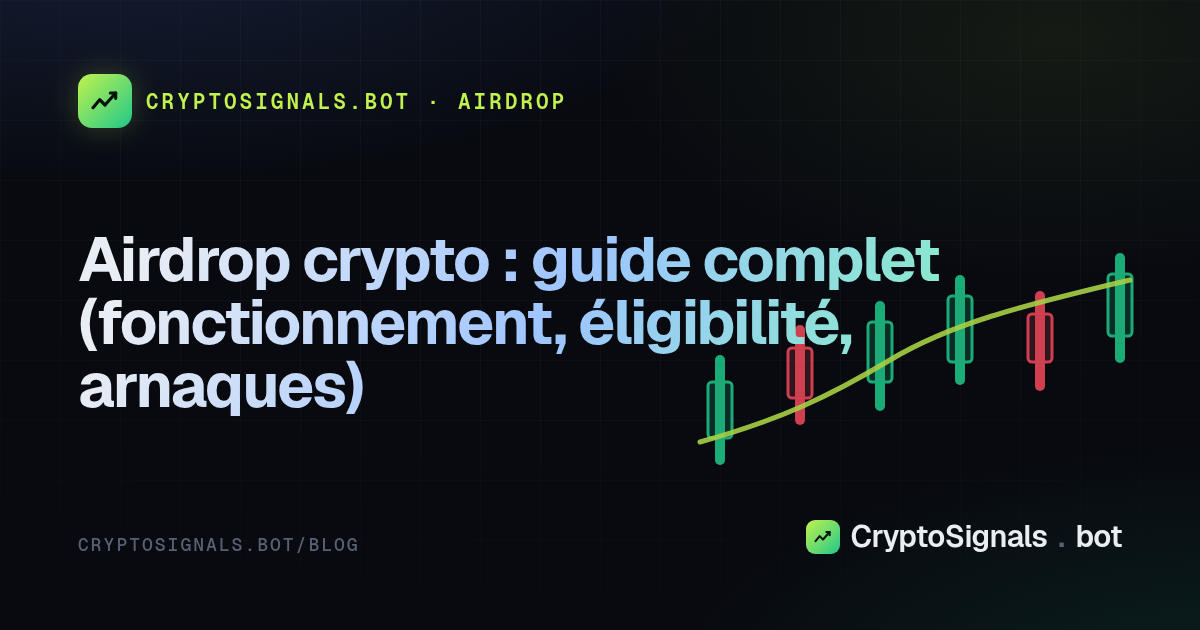 Airdrop crypto : guide complet (fonctionnement, éligibilité, arnaques)