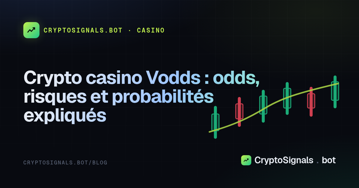 Crypto casino Vodds : odds, risques et probabilités expliqués