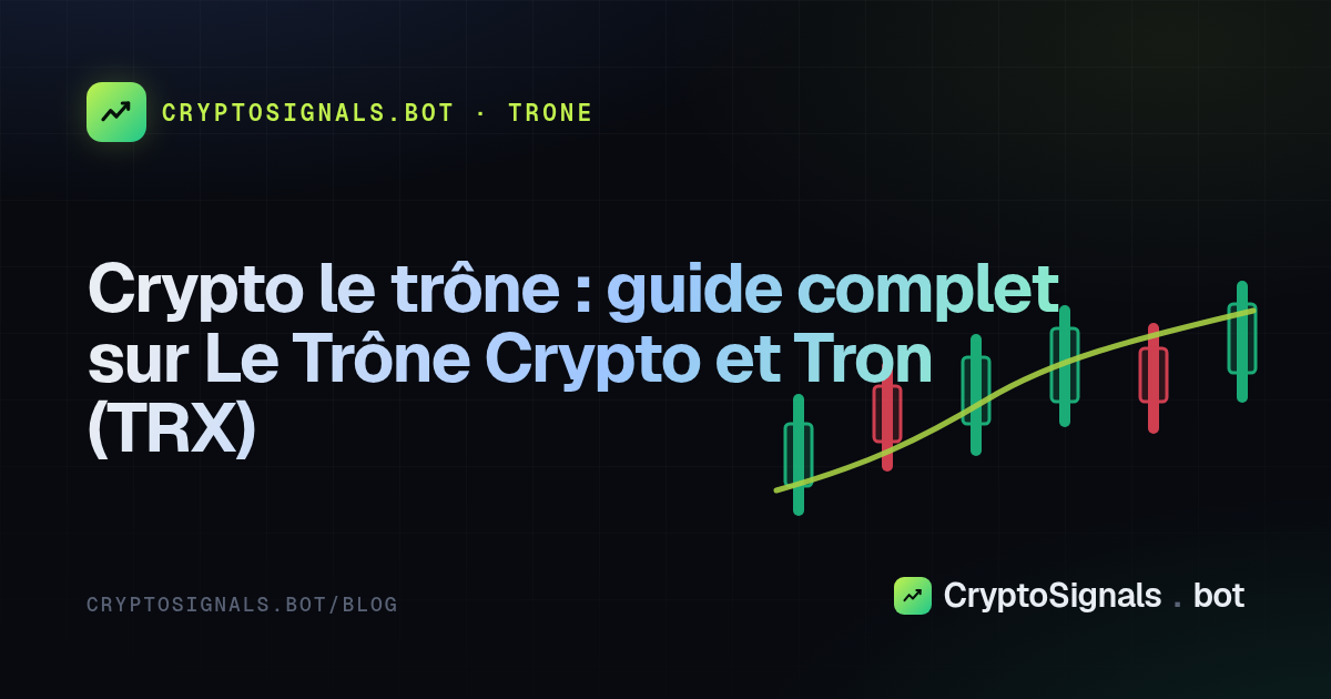 Crypto le trône : guide complet sur Le Trône Crypto et Tron (TRX)