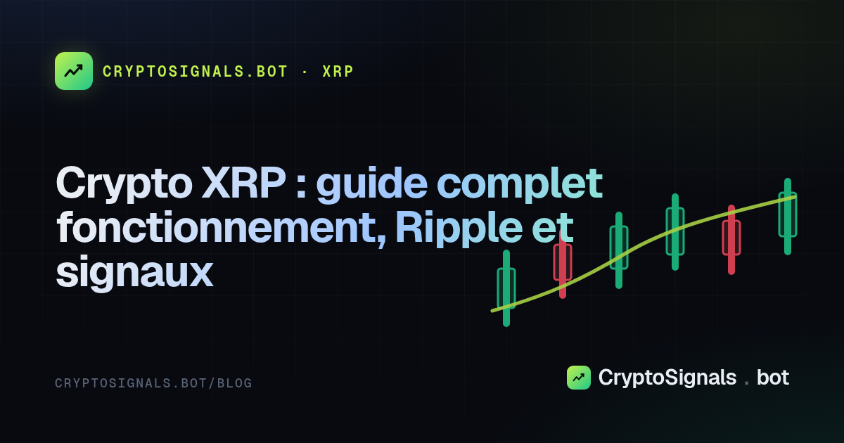 Crypto XRP : guide complet fonctionnement, Ripple et signaux