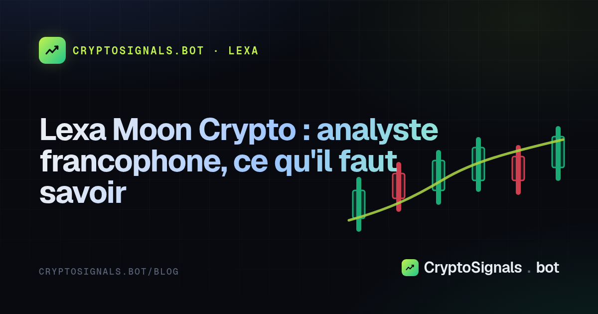 Lexa Moon Crypto : analyste francophone, ce qu'il faut savoir