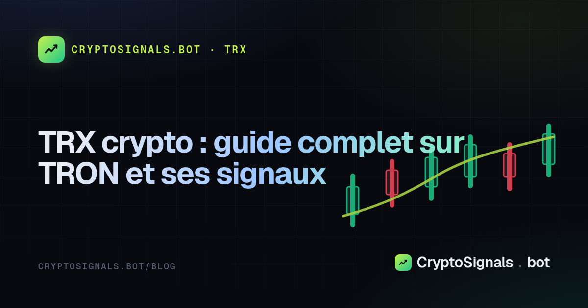 TRX crypto : guide complet sur TRON et ses signaux