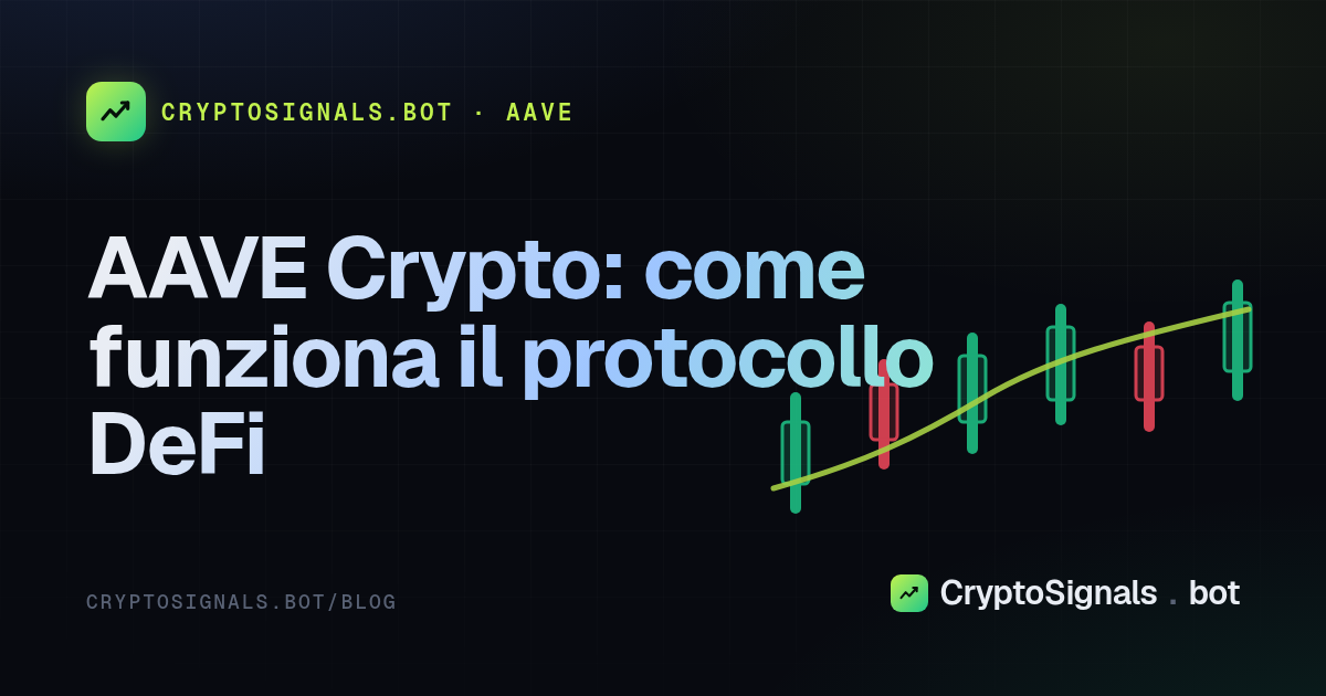 AAVE Crypto: come funziona il protocollo DeFi