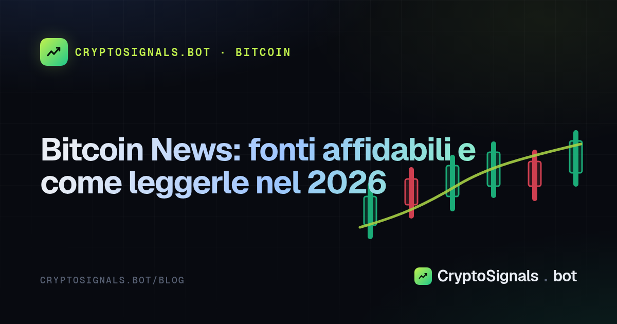 Bitcoin News: fonti affidabili e come leggerle nel 2026