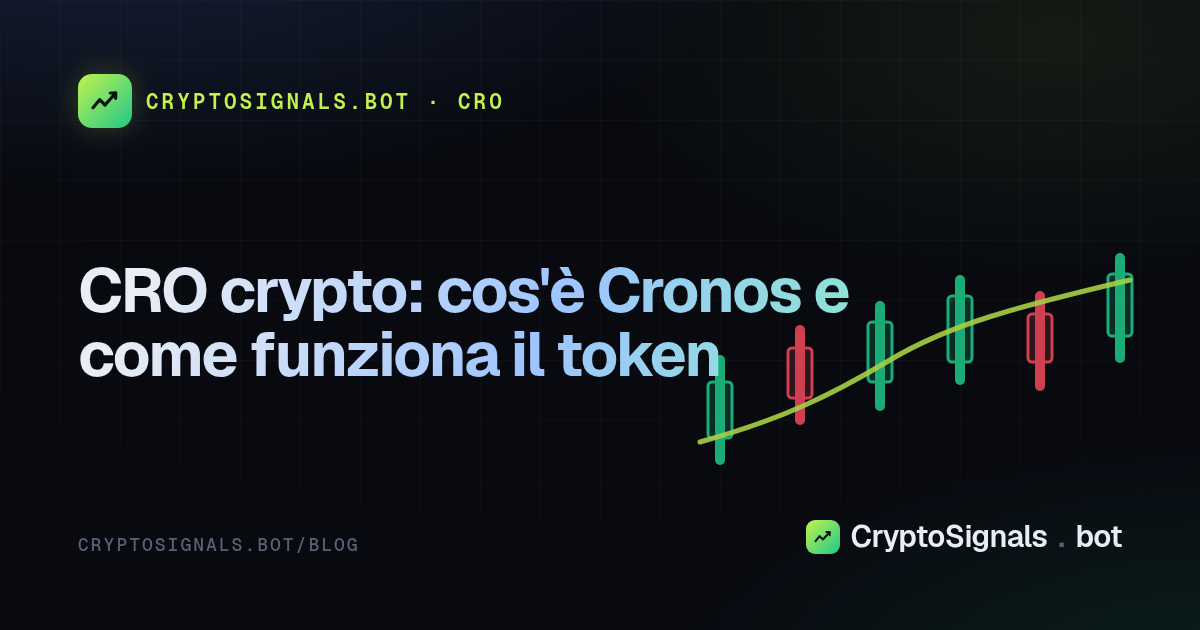 CRO crypto: cos'è Cronos e come funziona il token