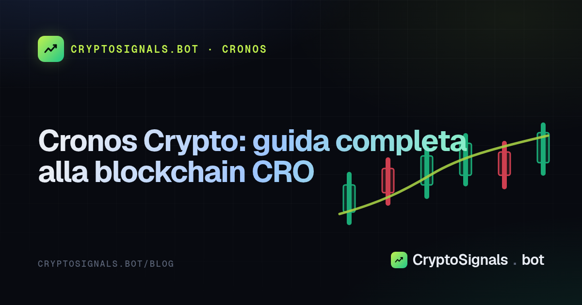 Cronos Crypto: guida completa alla blockchain CRO