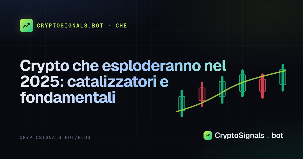 Crypto che esploderanno nel 2025: catalizzatori e fondamentali