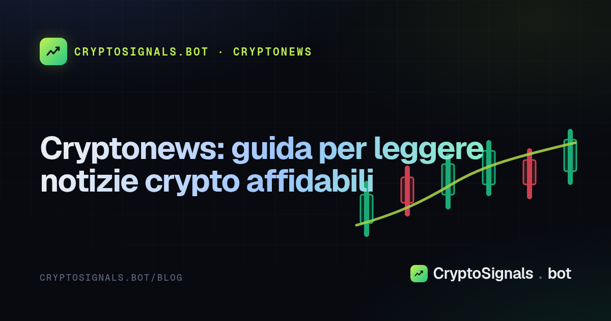 Cryptonews: guida per leggere notizie crypto affidabili