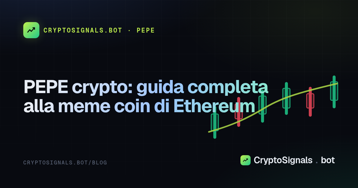PEPE crypto: guida completa alla meme coin di Ethereum