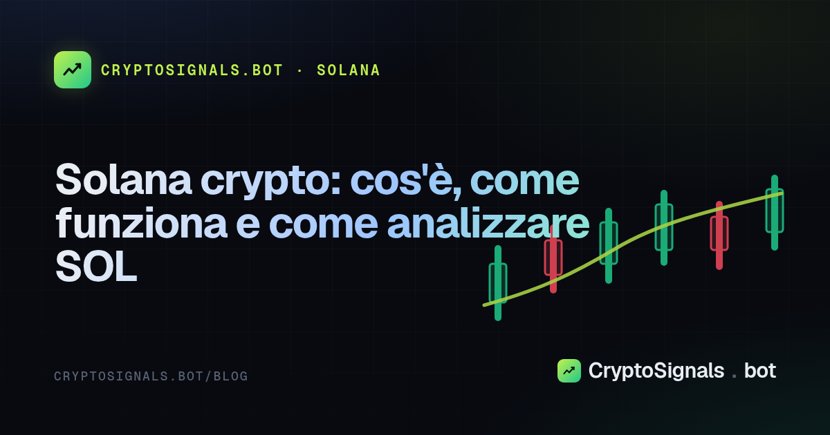 Solana crypto: cos'è, come funziona e come analizzare SOL