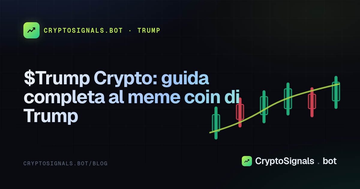 $Trump Crypto: guida completa al meme coin di Trump