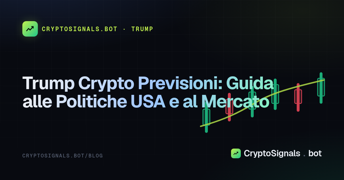Trump Crypto Previsioni: Guida alle Politiche USA e al Mercato