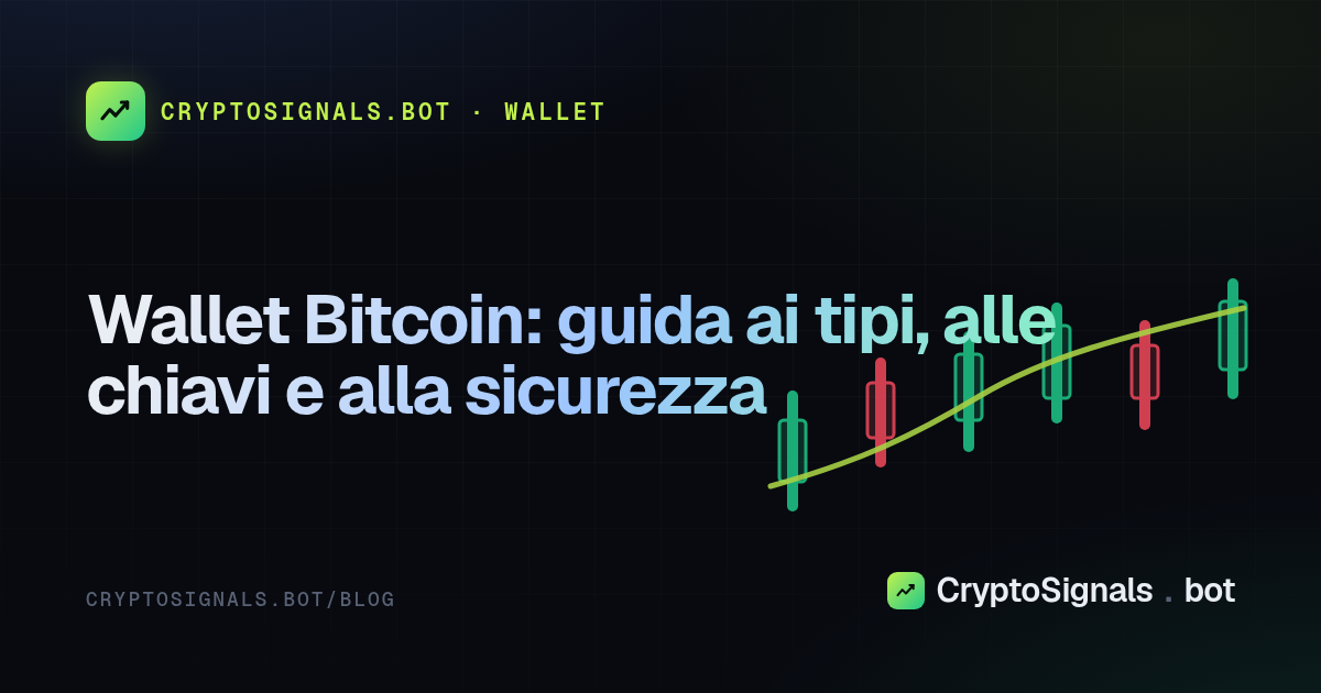 Wallet Bitcoin: guida ai tipi, alle chiavi e alla sicurezza