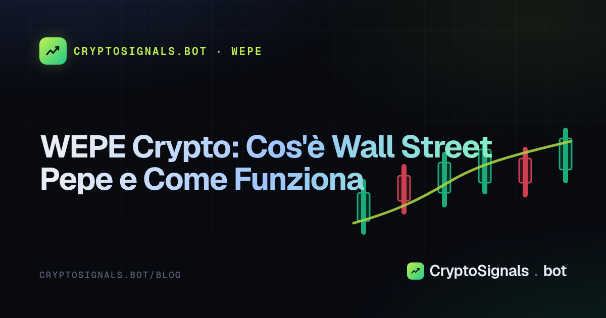 WEPE Crypto: Cos'è Wall Street Pepe e Come Funziona