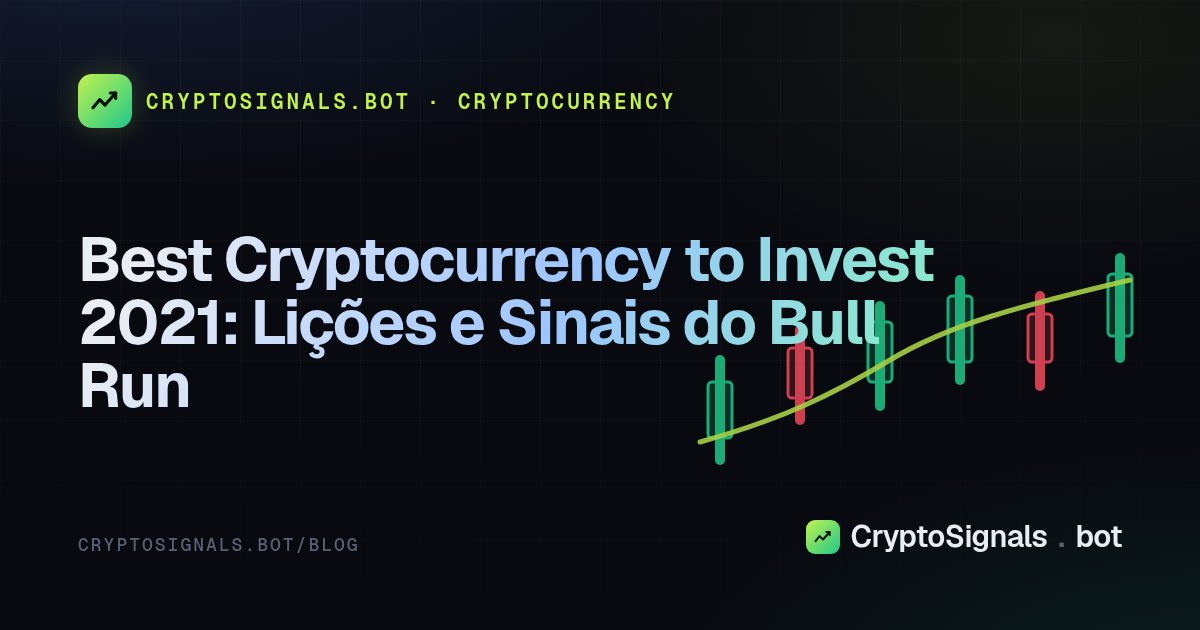 Best Cryptocurrency to Invest 2021: Lições e Sinais do Bull Run