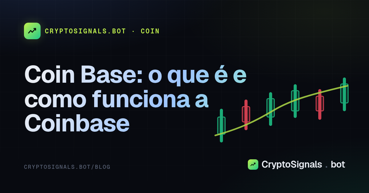 Coin Base: o que é e como funciona a Coinbase