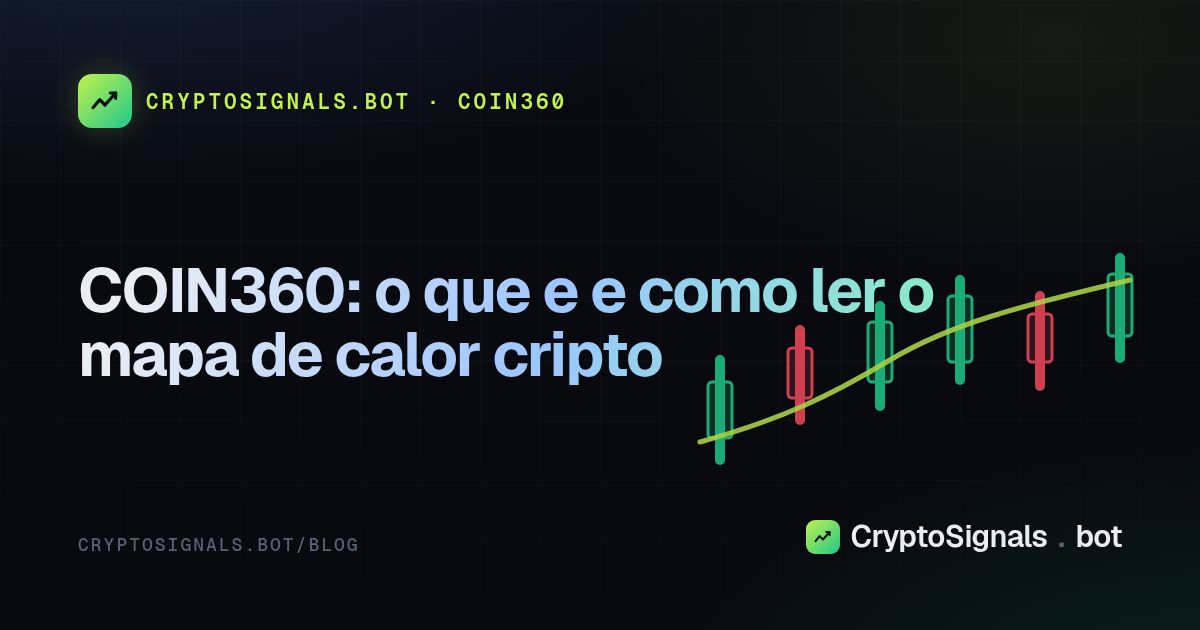 COIN360: o que e e como ler o mapa de calor cripto