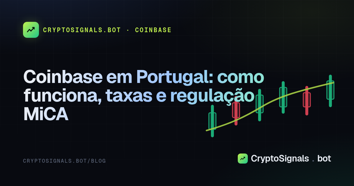Coinbase em Portugal: como funciona, taxas e regulação MiCA