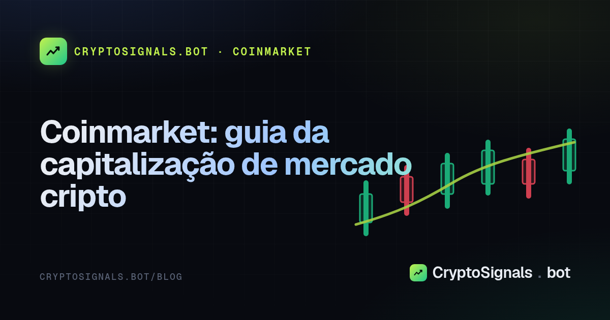 Coinmarket: guia da capitalização de mercado cripto