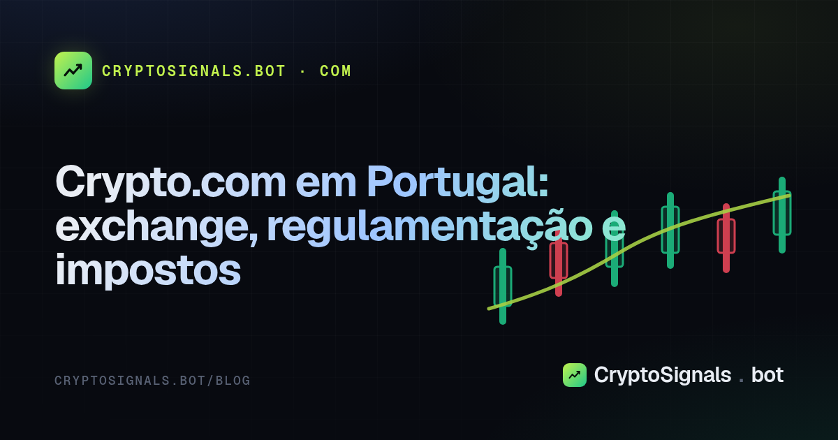 Crypto.com em Portugal: exchange, regulamentação e impostos